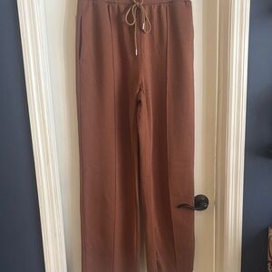 Women's Brown Drawstring Pants